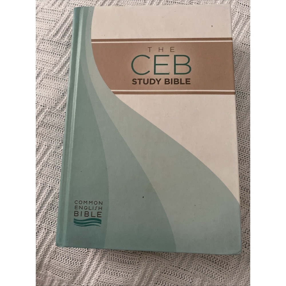 The CEB Study Bible Common English 2013 Hardcover First Edition